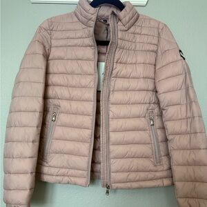 ZYIA Soft Blush Quilted Lightweight Puffer Jacket